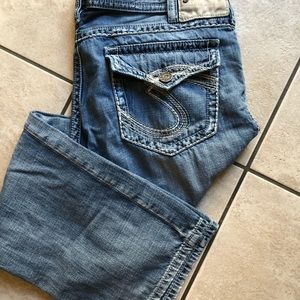 Men’s Silver Jeans
